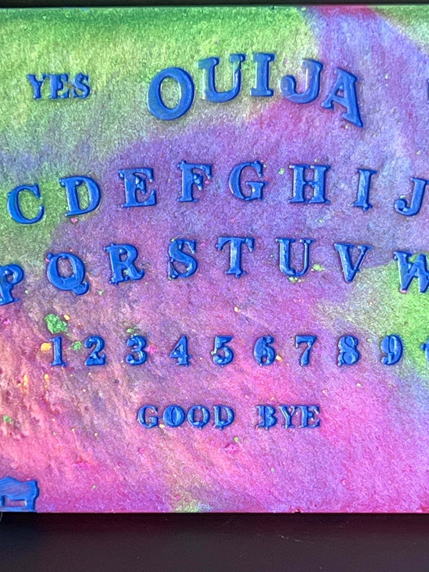 🌈 Prism Aura Classic Talking Board | Colorwashed Divination & Intuitive Guidance Board (6” x 3.5”)