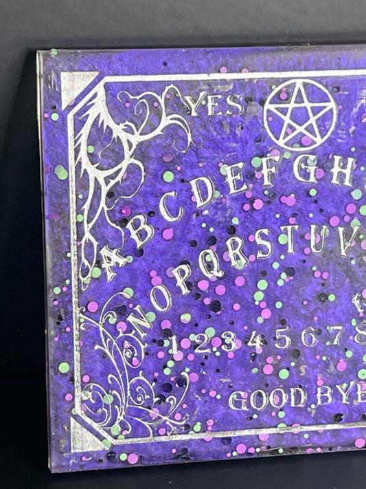 π Violet Oracle Classic Talking Board | Traditional Spirit Communication Board (6" Γ 4.75")