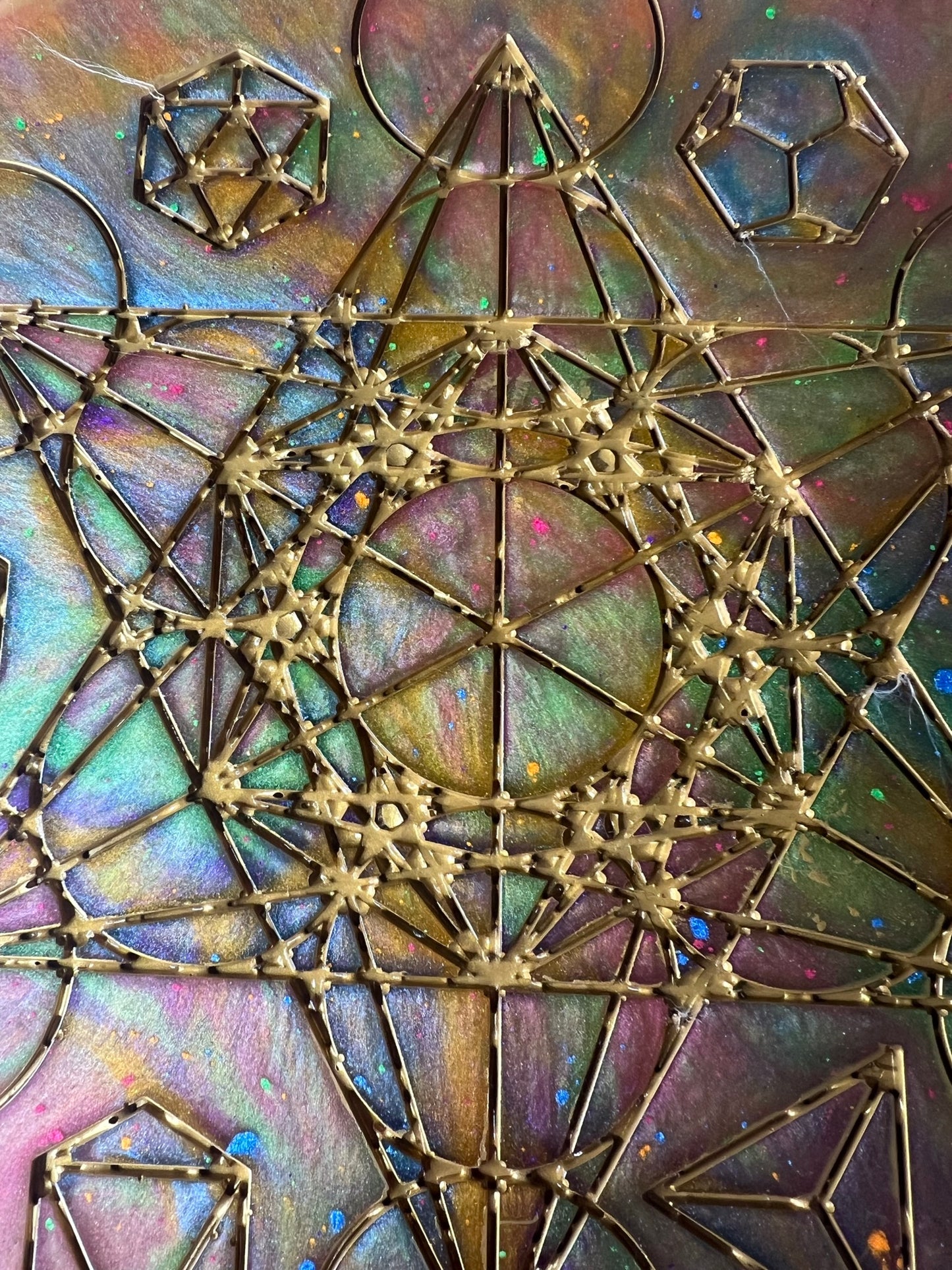 SACRED GEOMETRY TRAY - MEDIUM