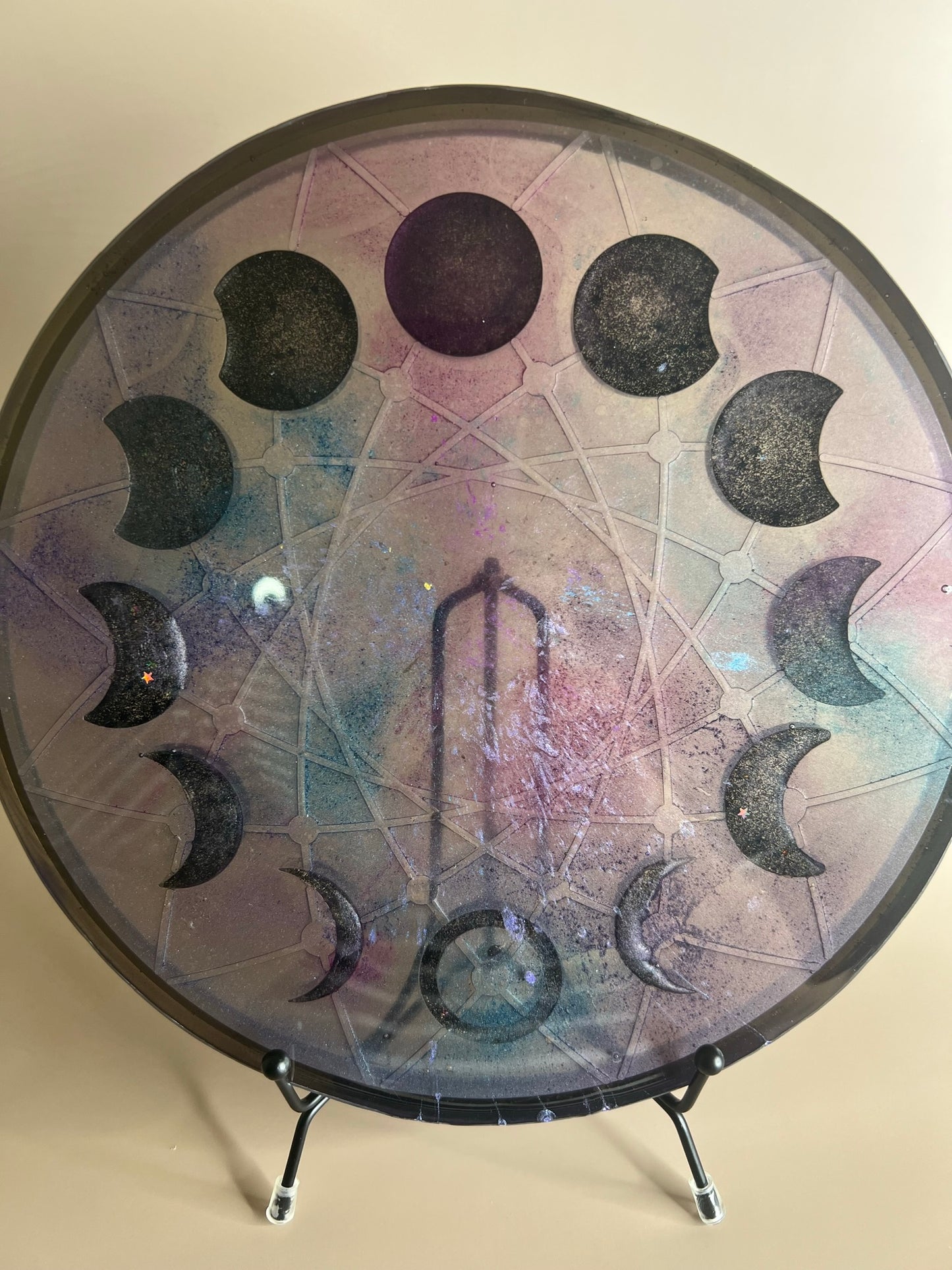 celestial night 3d moon phase tray - 20