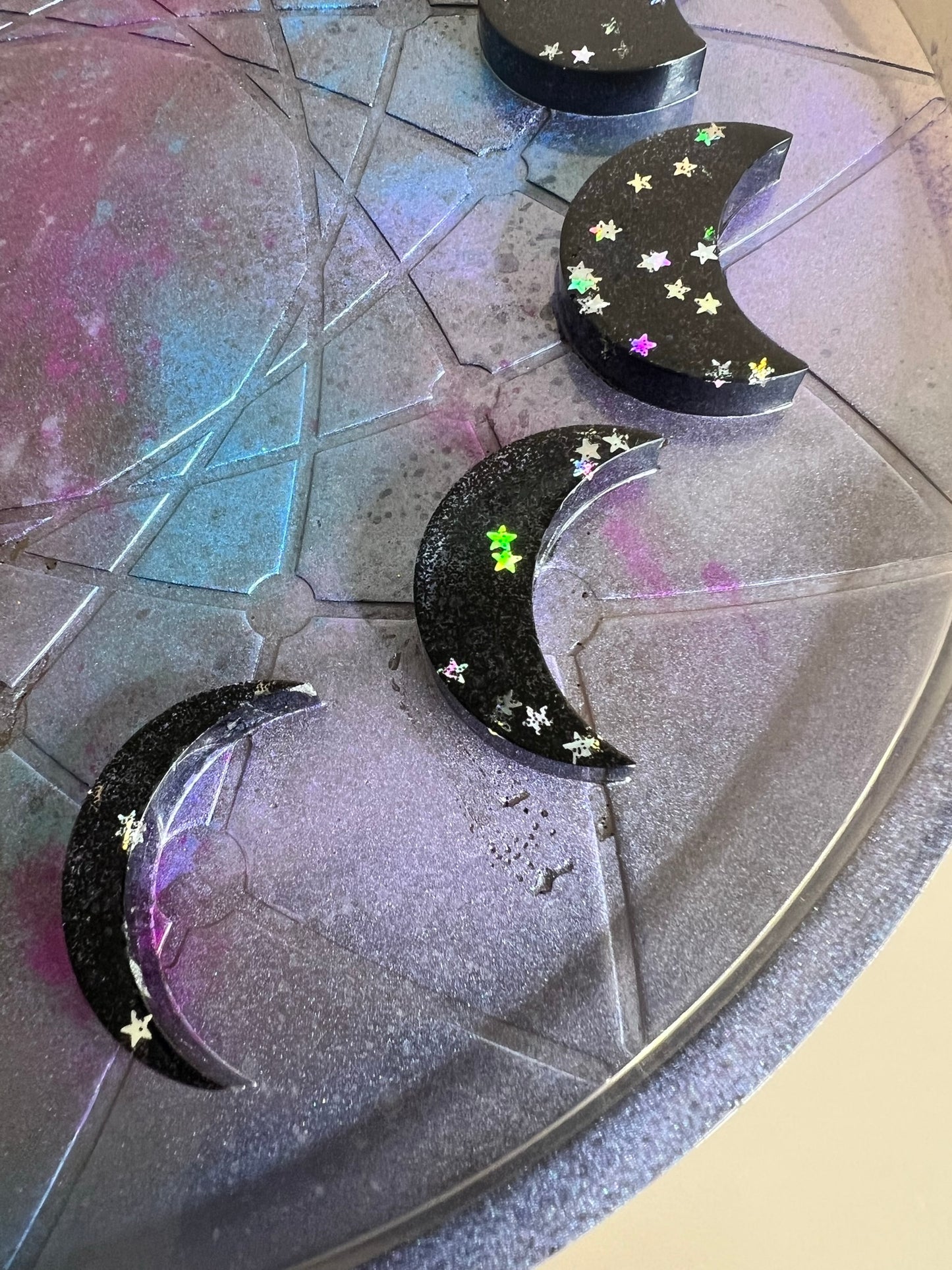 celestial night 3d moon phase tray - 11