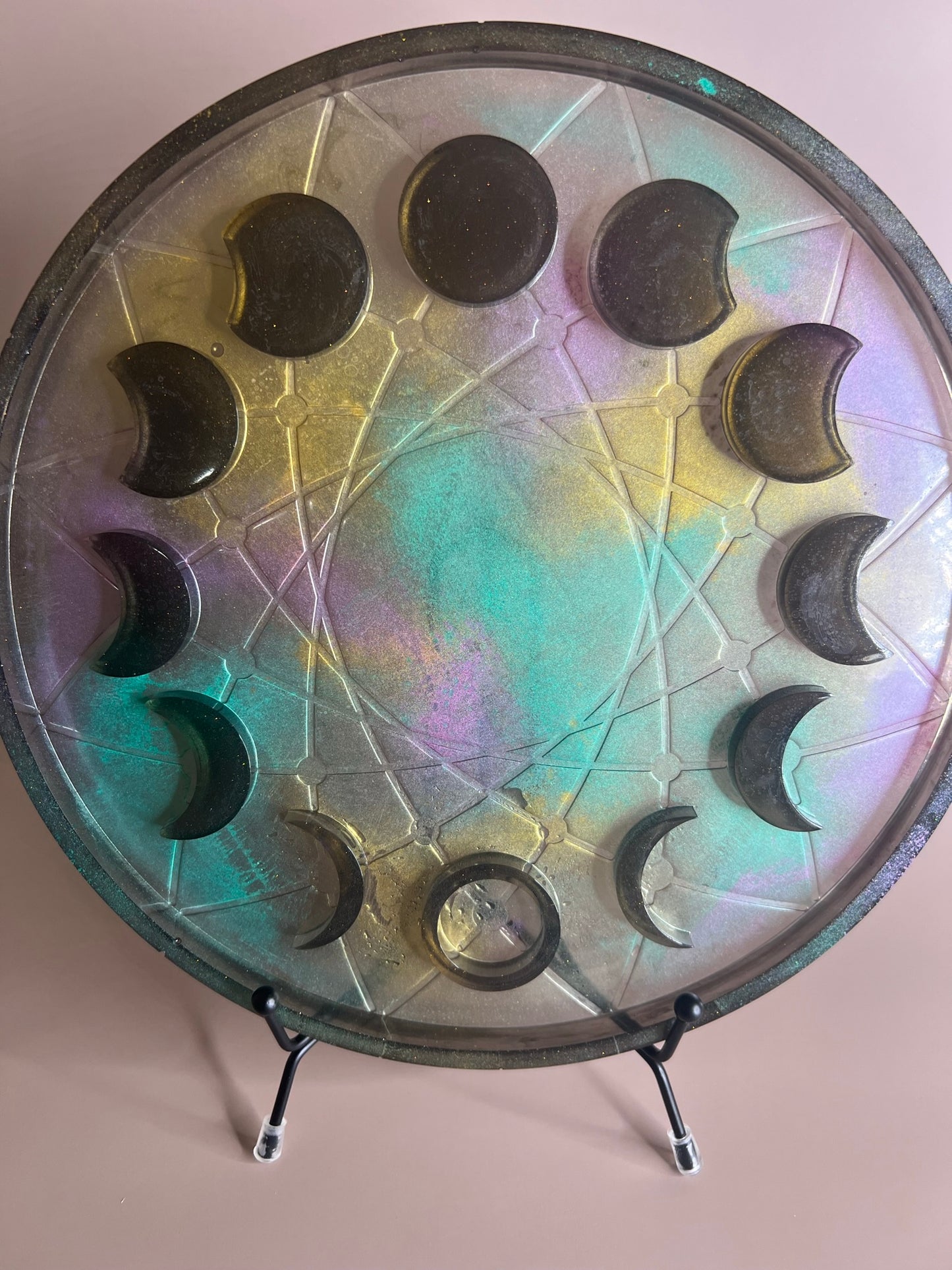 cosmic eclipse 3d moon phase tray - 9