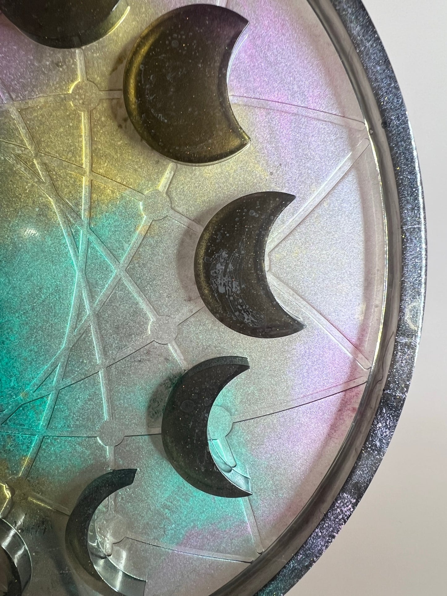 cosmic eclipse 3d moon phase tray - 2