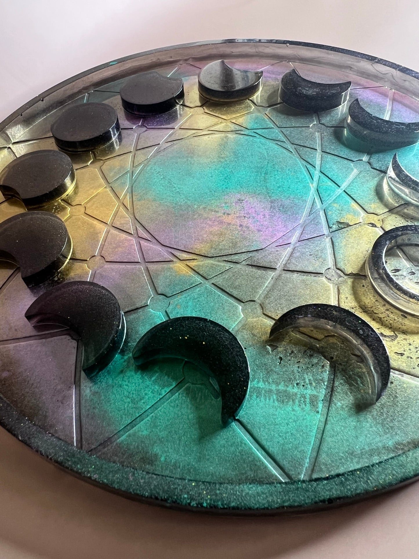 cosmic eclipse 3d moon phase tray - 12