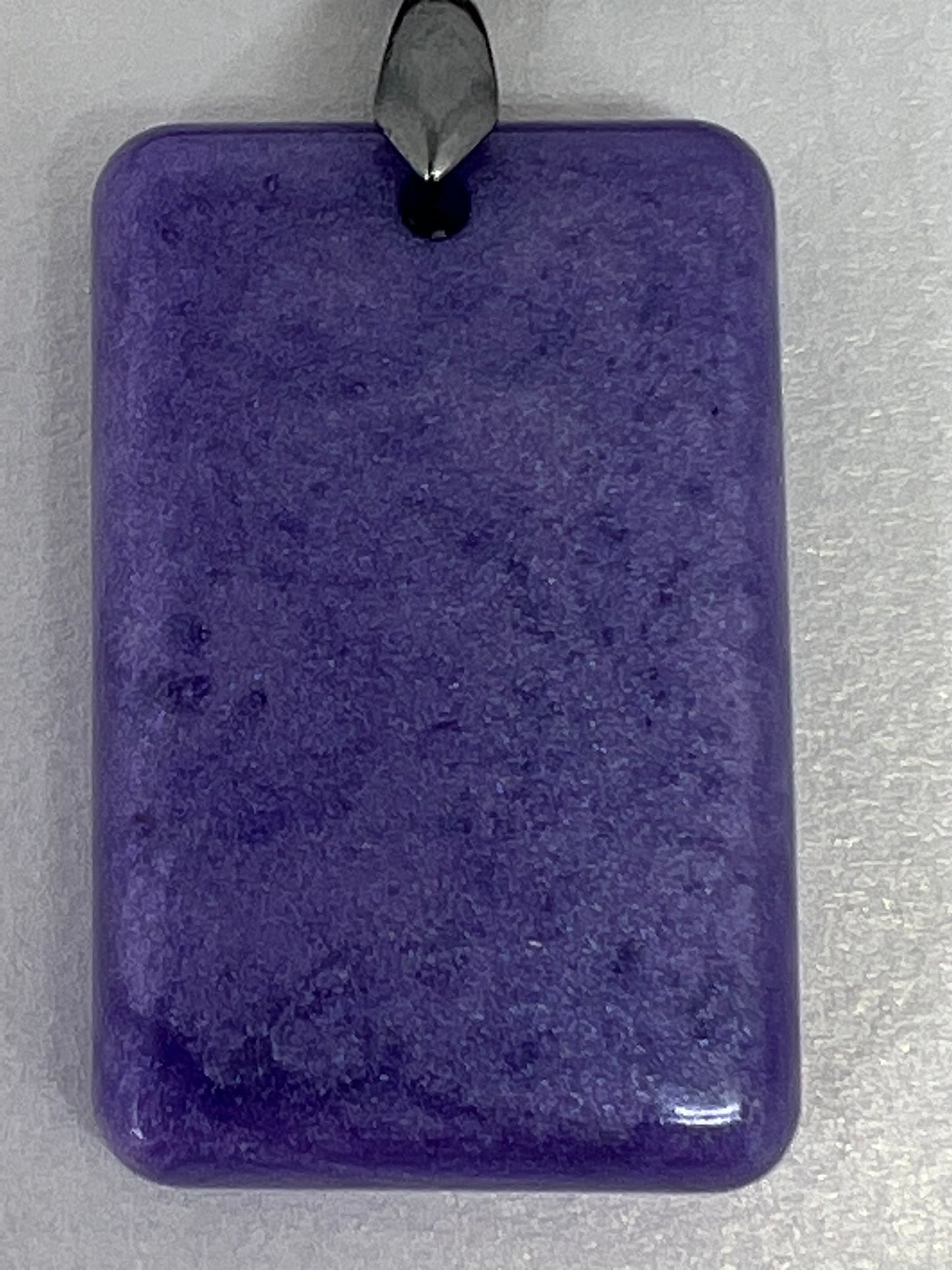 Violet Grimoire — Lavender Resin Pendant