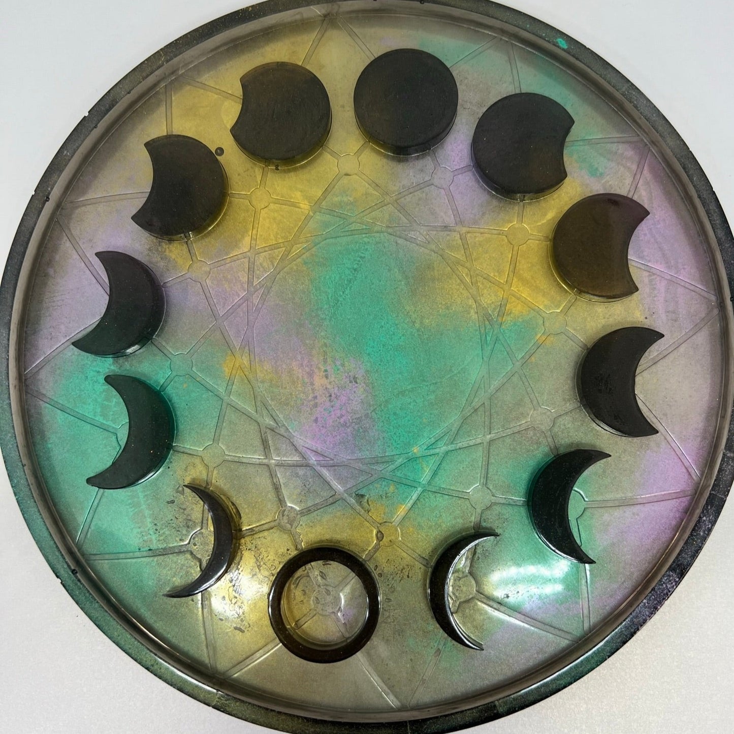 cosmic eclipse 3d moon phase tray - 1
