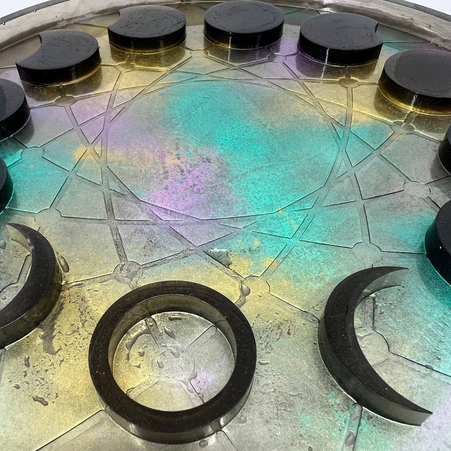 cosmic eclipse 3d moon phase tray - 0