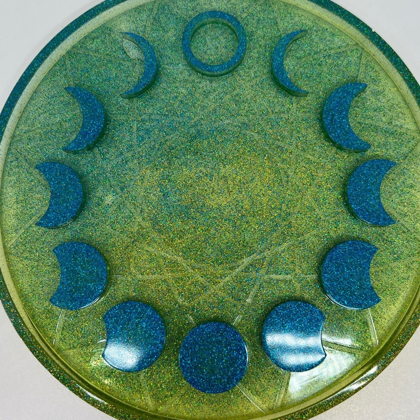 galactic glow 3d moon phase tray - 2