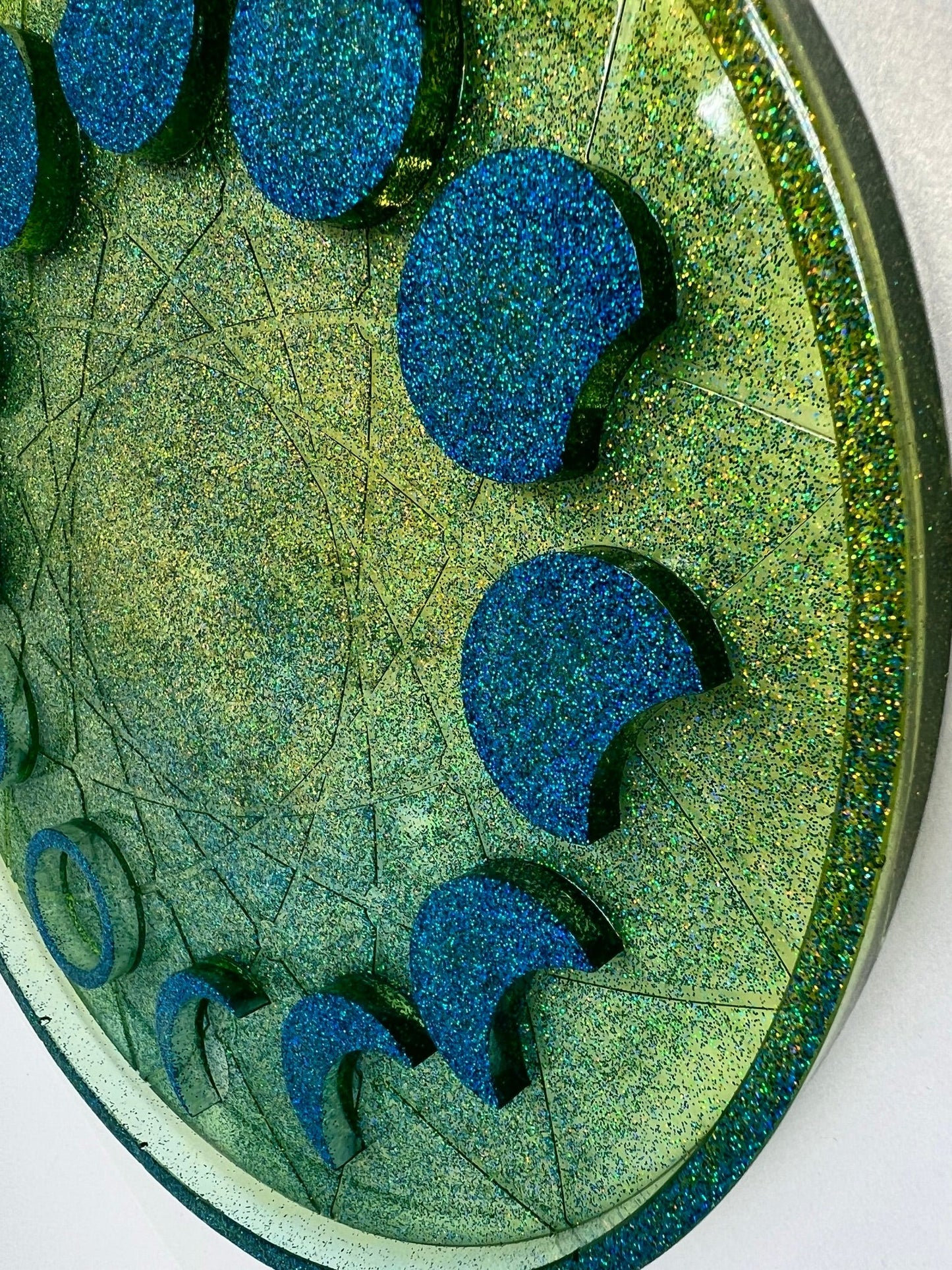 galactic glow 3d moon phase tray - 3