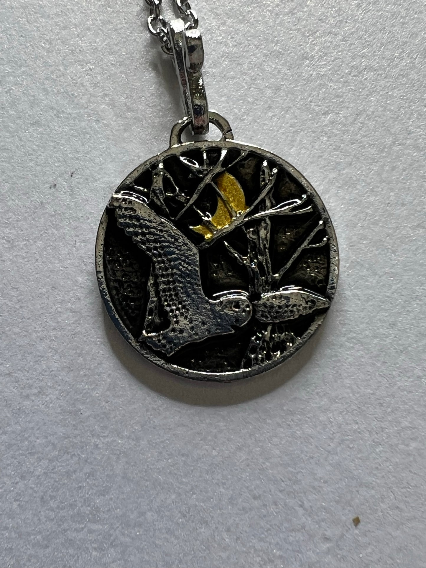OWL PENDANT NECKLACE