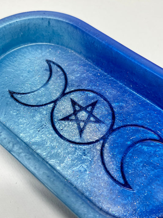 TRIPLE MOON TRINKET TRAY