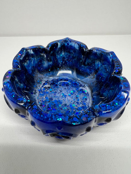 FLOWER BOWL - BLUE