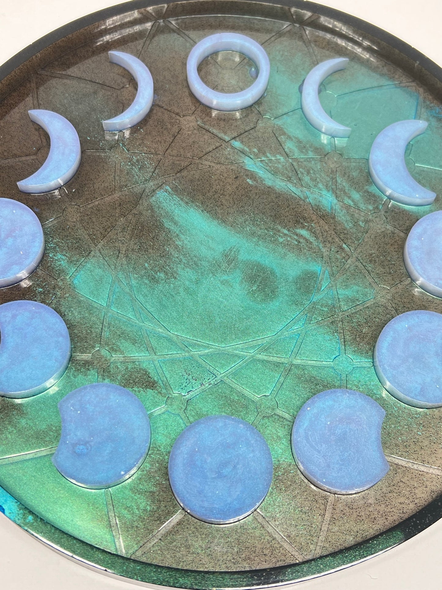 lunar dreamscape 3d moon phase tray - 3
