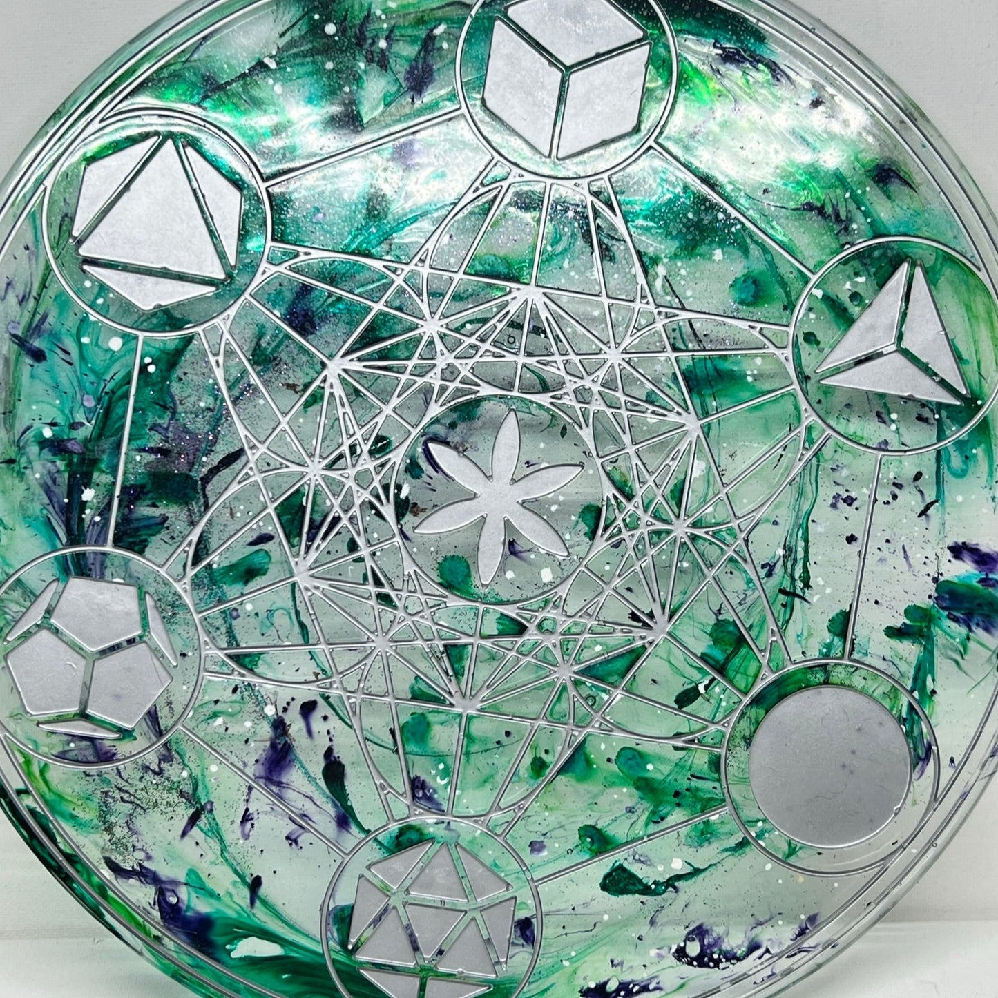 SACRED GEOMETRY TRAY - LARGE