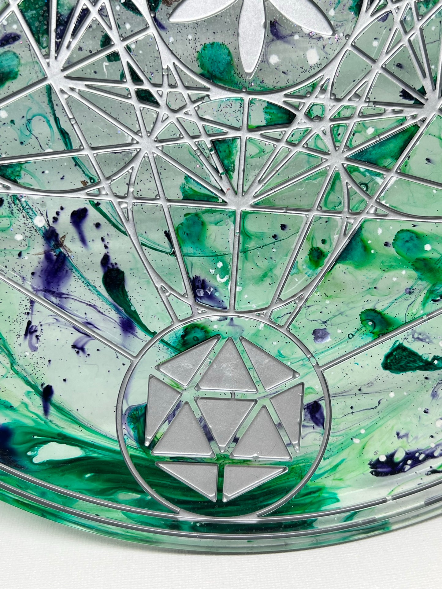SACRED GEOMETRY TRAY - LARGE
