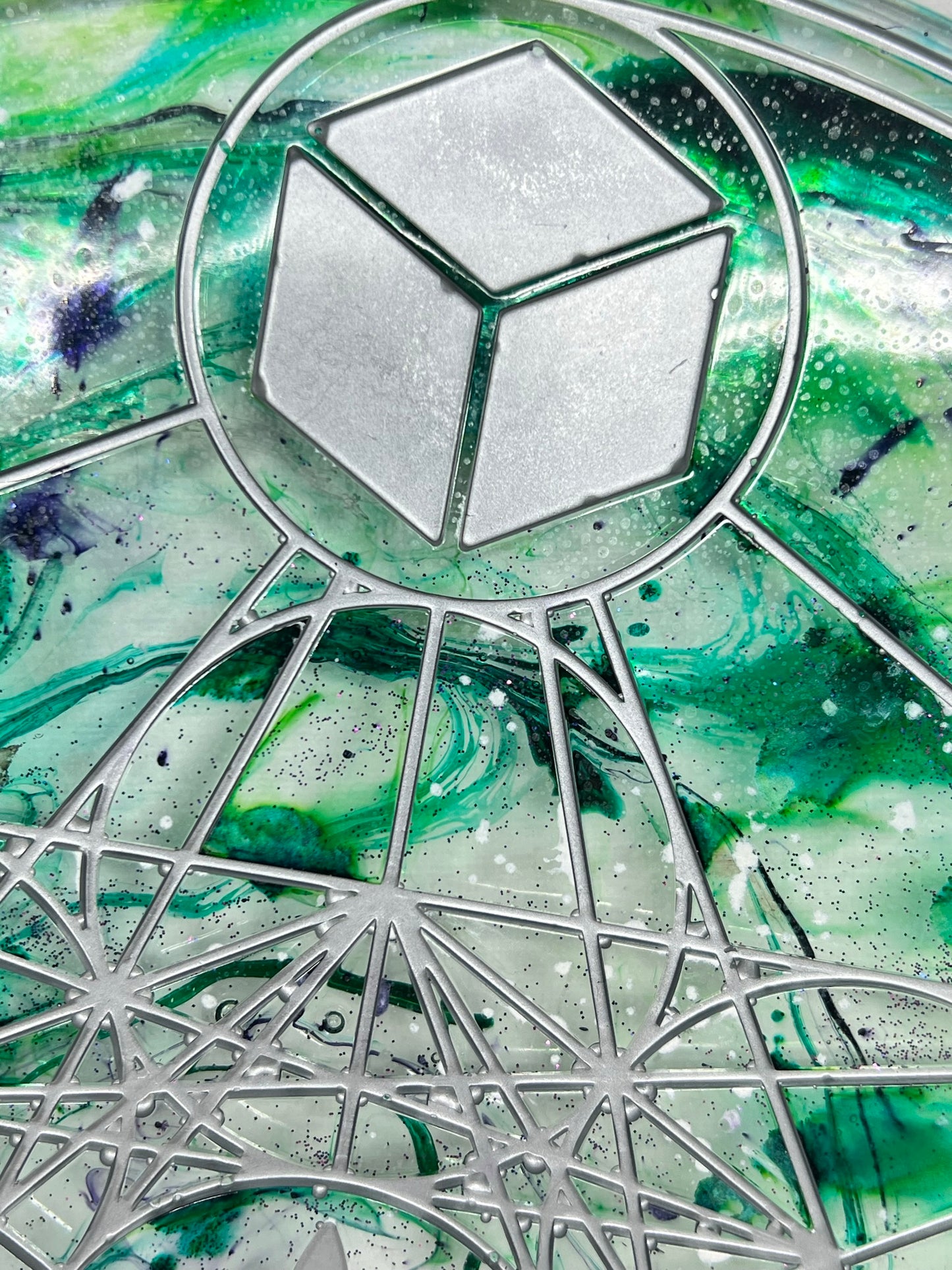 SACRED GEOMETRY TRAY - LARGE