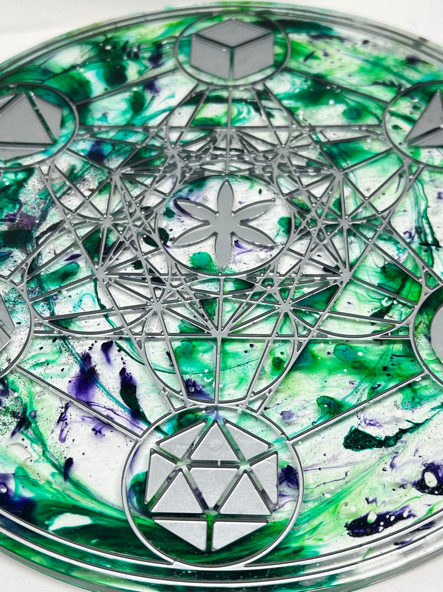 SACRED GEOMETRY TRAY - LARGE