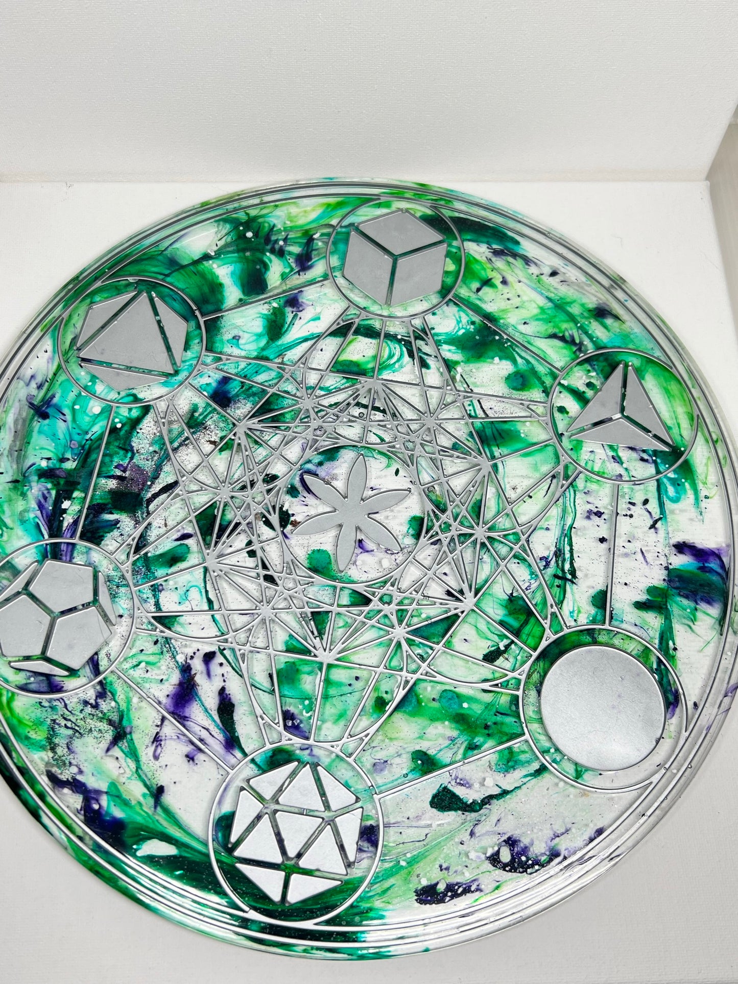 SACRED GEOMETRY TRAY - LARGE