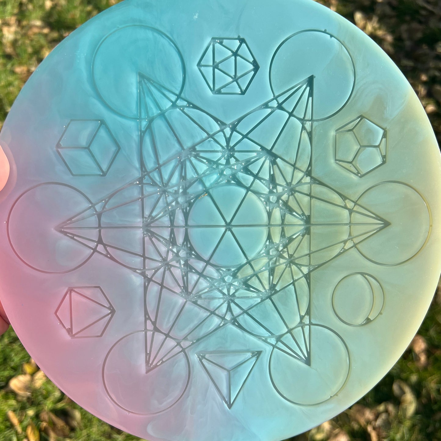 SACRED GEOMETRY TRAY - MEDIUM
