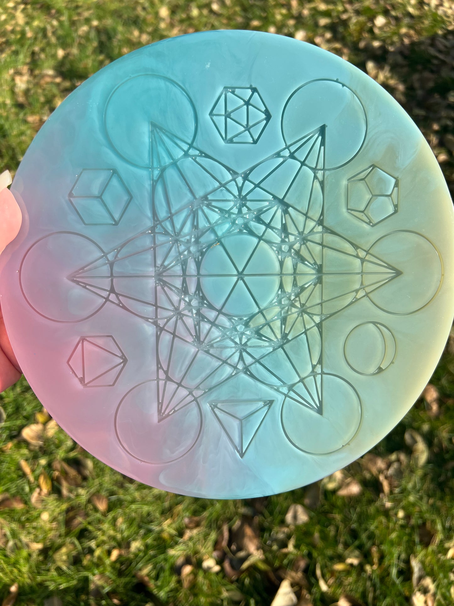 SACRED GEOMETRY TRAY - MEDIUM