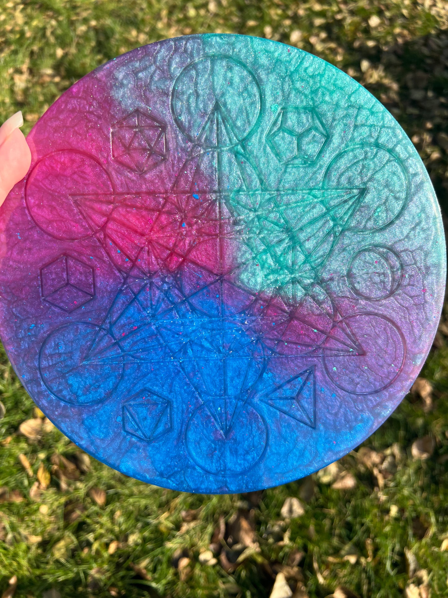 SACRED GEOMETRY TRAY - MEDIUM