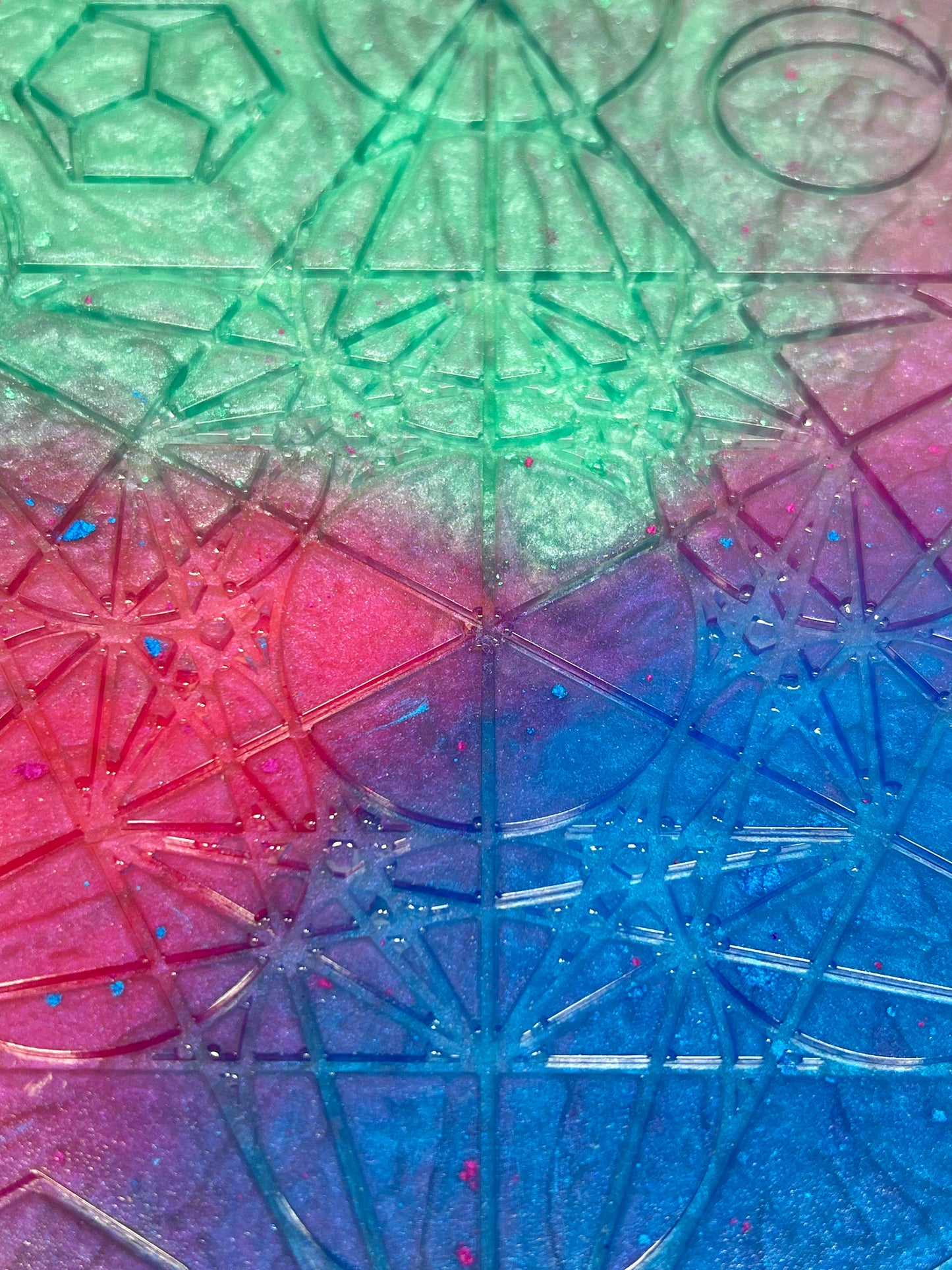 SACRED GEOMETRY TRAY - MEDIUM