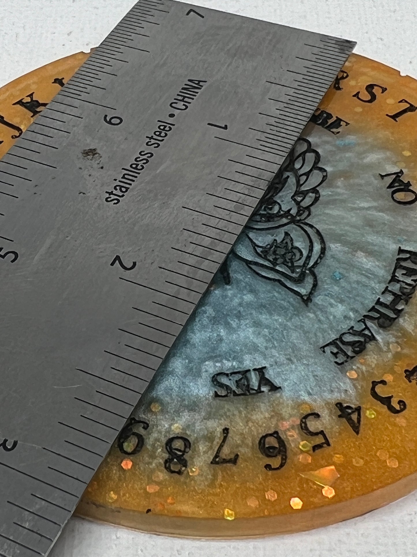 Butterfly Talking Board Witchcraft Divination Tool Resin - 1