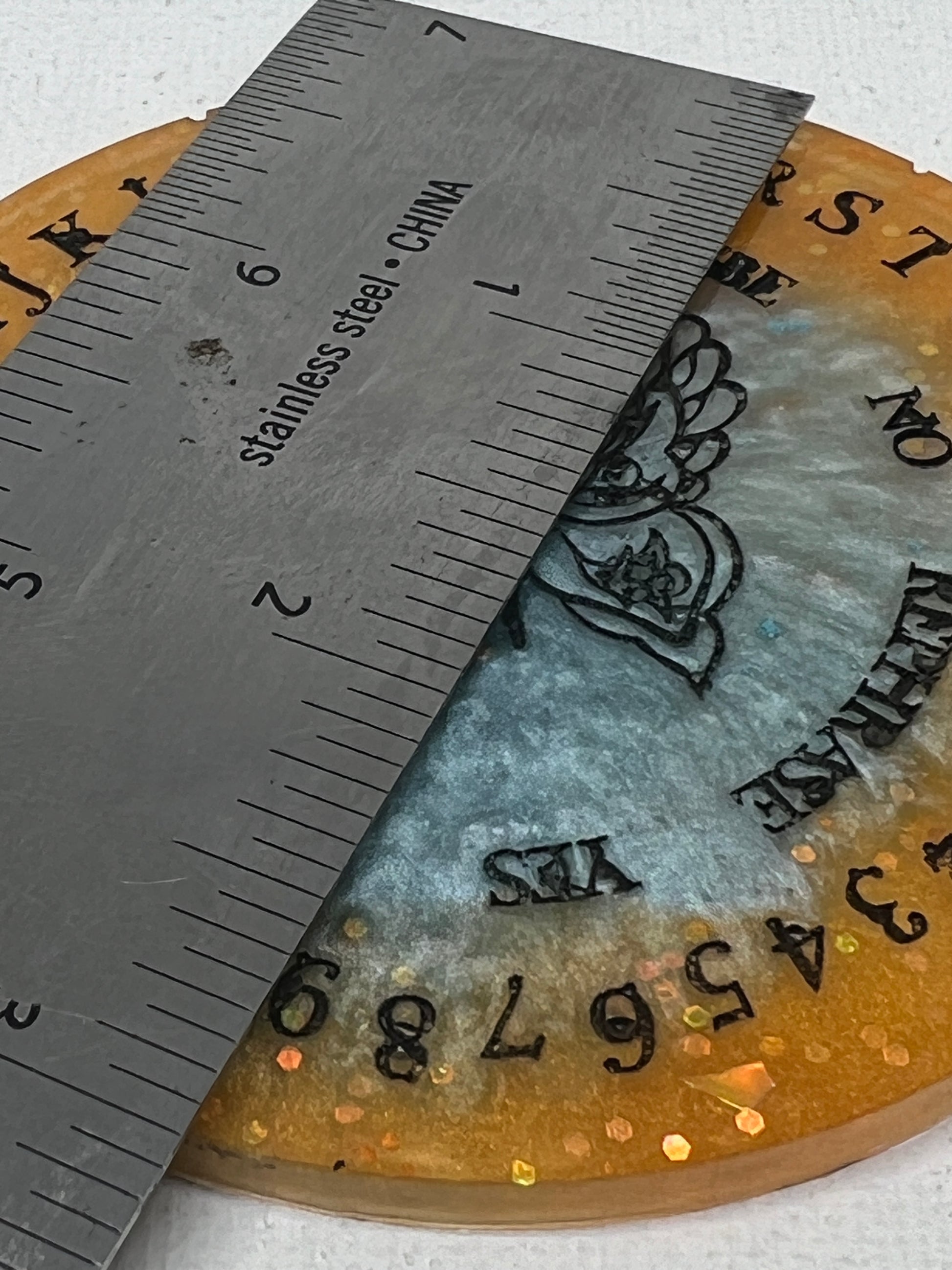 Butterfly Talking Board Witchcraft Divination Tool Resin - 1