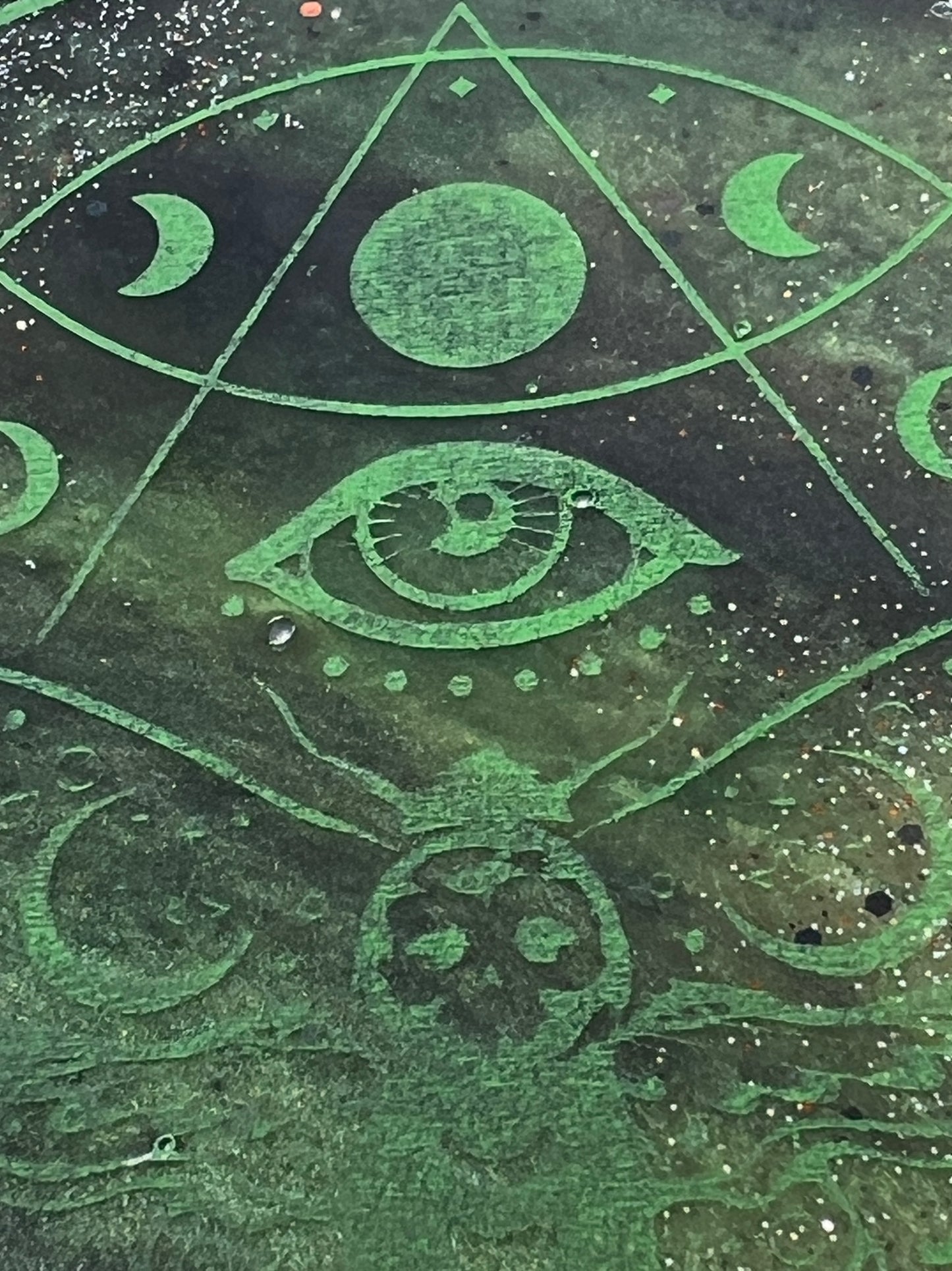 Starlit Nebula Spirit Board