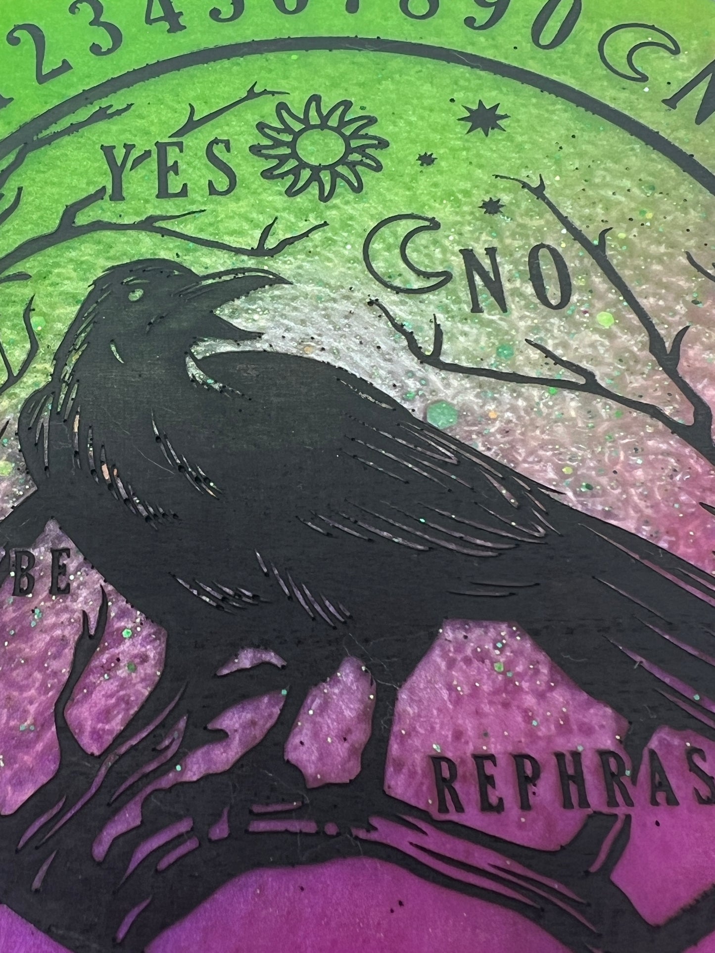 Enchanted Grove Raven Oracle Board