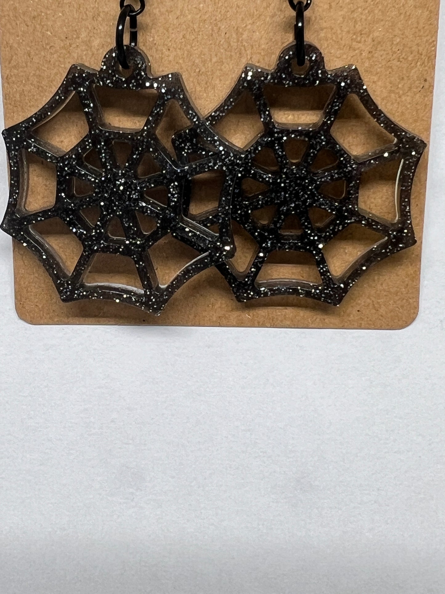 Midnight Web Enchantment Earrings