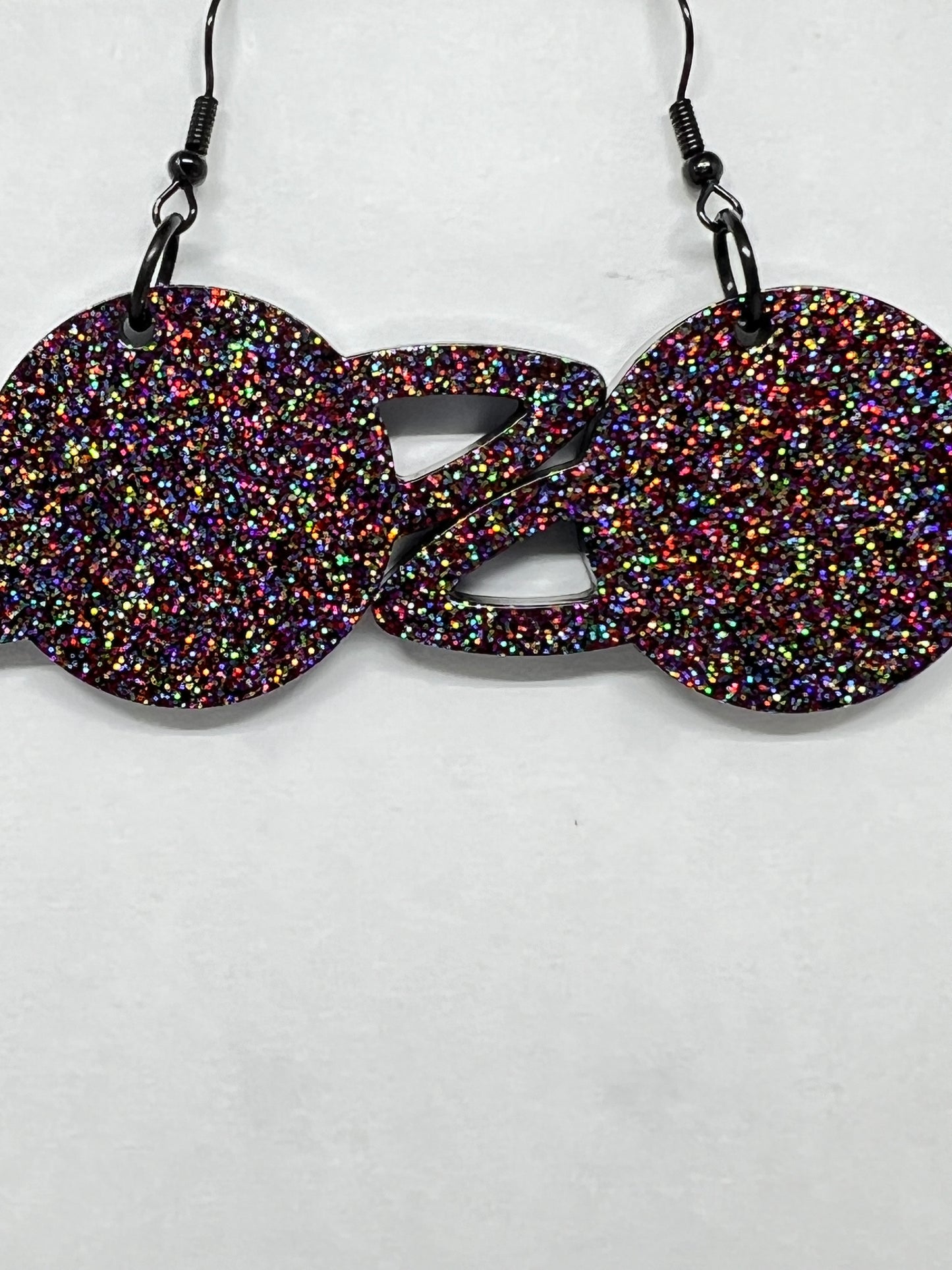 Cosmic Glitter Saturn Earrings