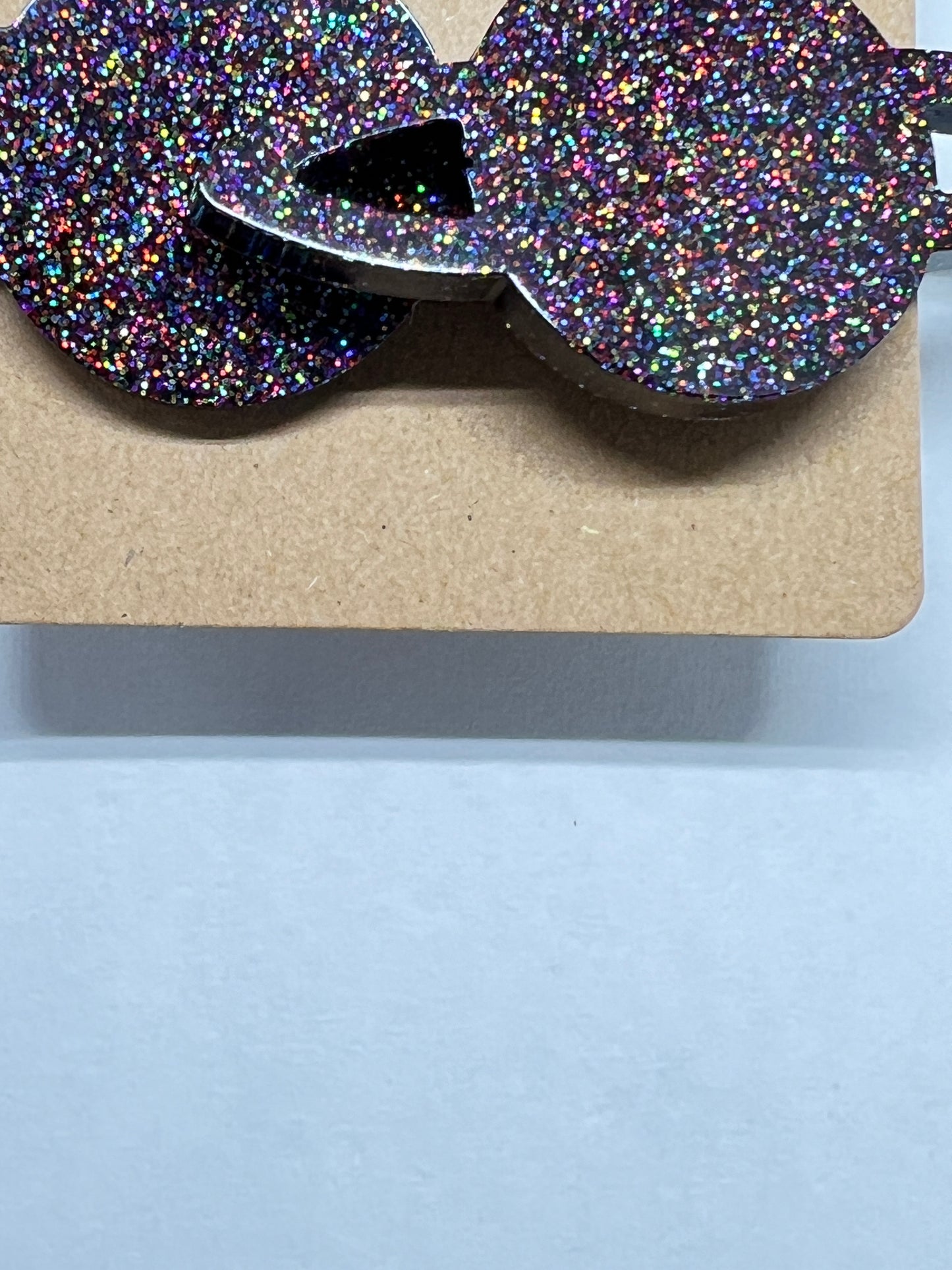 Cosmic Glitter Saturn Earrings