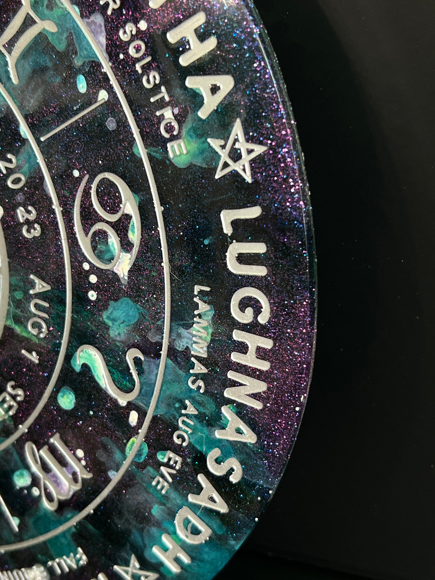 ✨ Enchanted Tides Wheel of the Year Altar Tray ✨