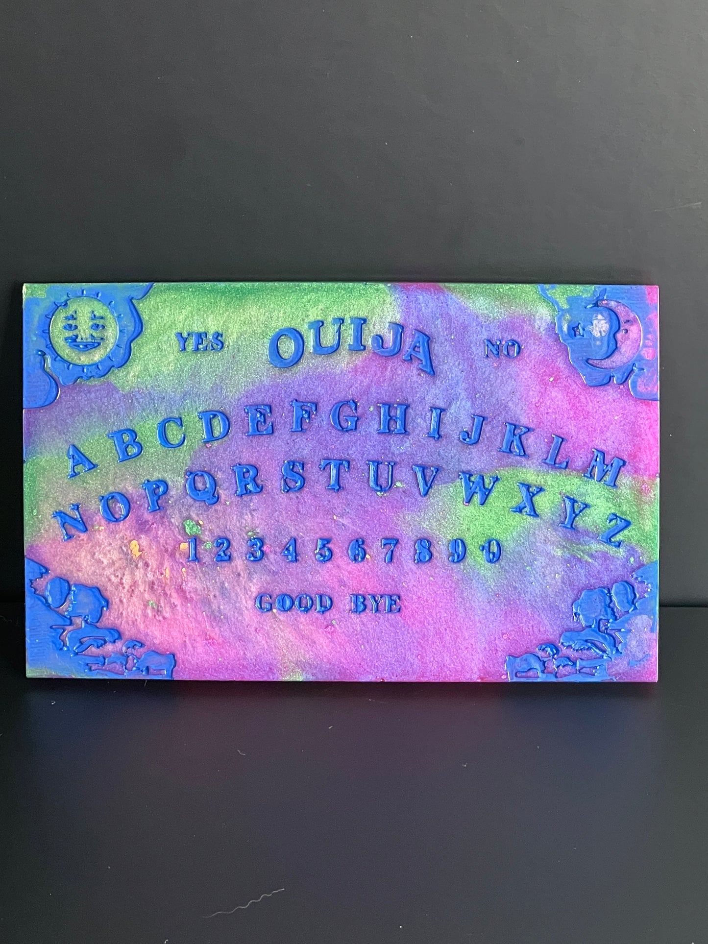 🌈 Prism Aura Classic Talking Board | Colorwashed Divination & Intuitive Guidance Board (6” x 3.5”)
