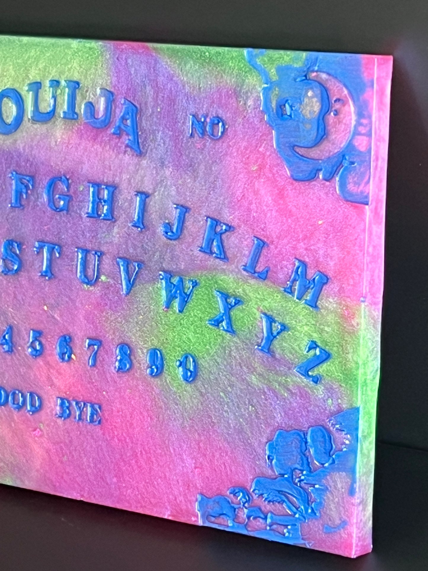 🌈 Prism Aura Classic Talking Board | Colorwashed Divination & Intuitive Guidance Board (6” x 3.5”)