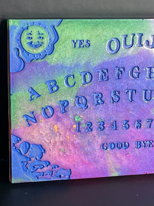 🌈 Prism Aura Classic Talking Board | Colorwashed Divination & Intuitive Guidance Board (6” x 3.5”)