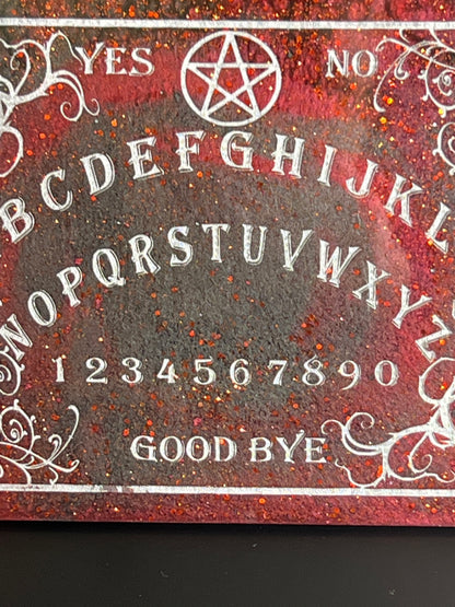 🔥 Ember Shadow Classic Talking Board | Traditional Spirit Communication Board (6" × 4.75")