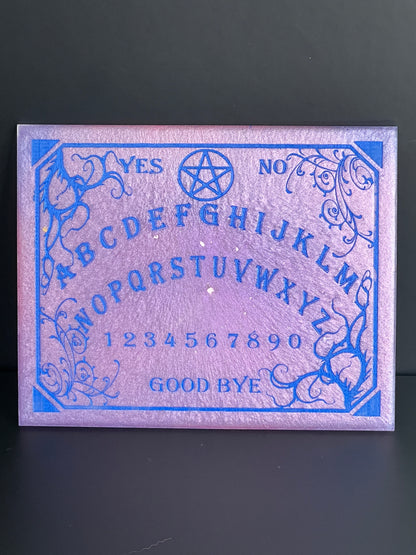 🕯️ Amethyst Veil Classic Talking Board | Traditional Spirit Communication Board (6" × 4.75")