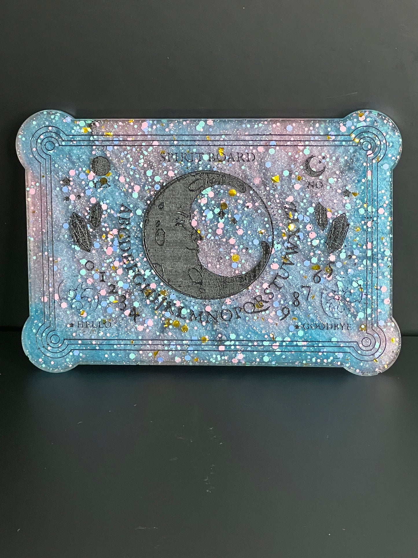 ❄️ Moonfall Frost Classic Talking Board | Quiet Insight & Celestial Reflection (6” x 4”)