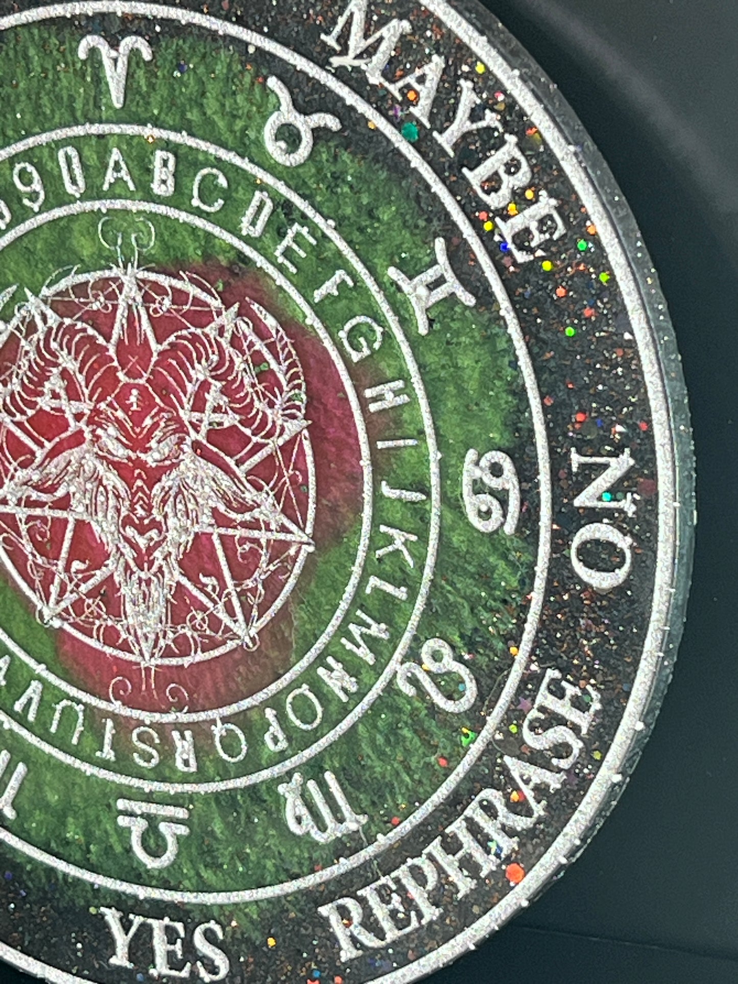 🜏 Verdant Flame Talking Board | Baphomet Talking Board