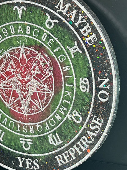 🜏 Verdant Flame Talking Board | Baphomet Talking Board
