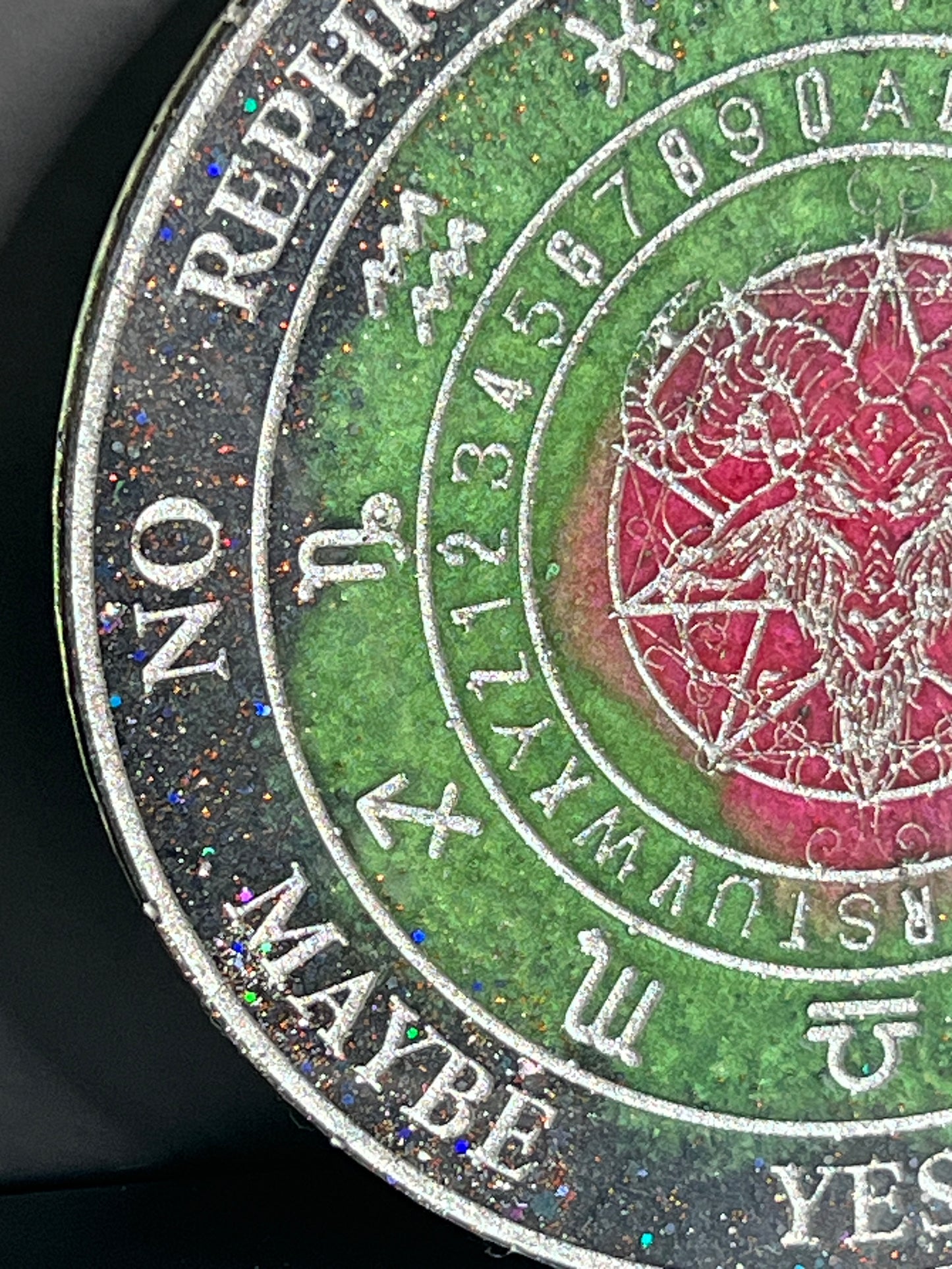 🜏 Verdant Flame Talking Board | Baphomet Talking Board