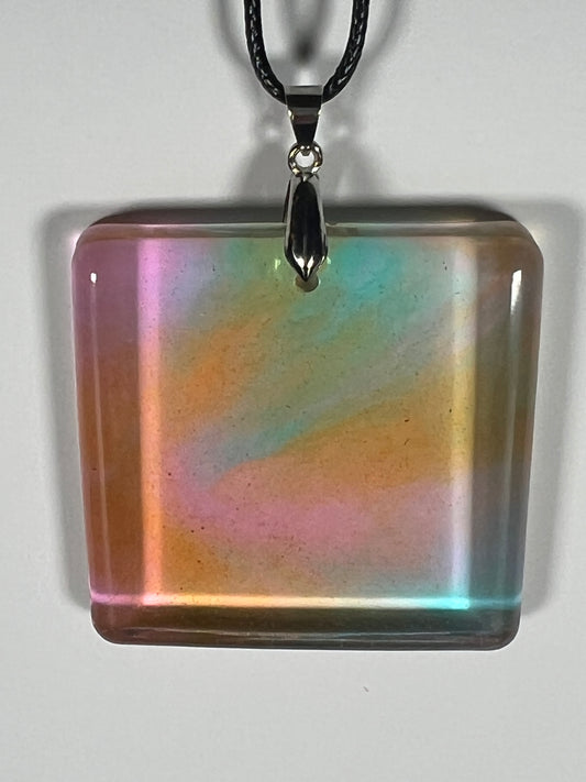 Sunset Drift Pendant | Warm Pastels & Soft Horizon Light