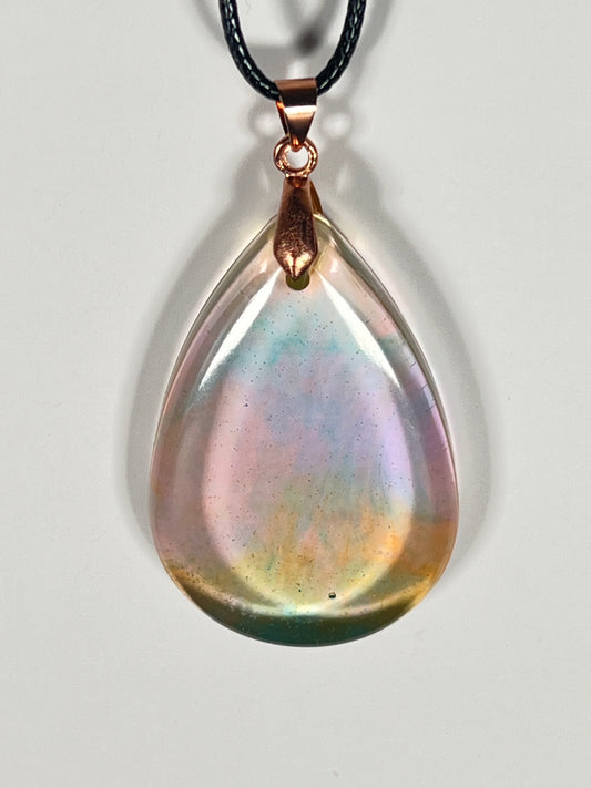 Aurora Dewdrop Pendant | Pastel Light & Gentle Glow