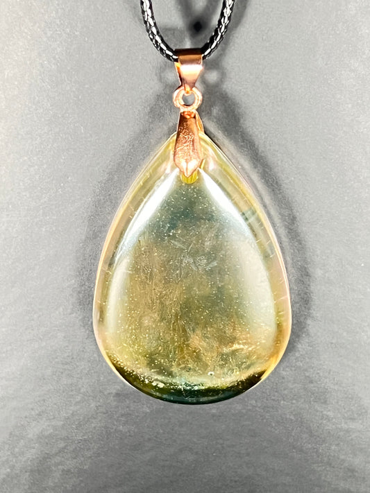 Aurora Dewdrop Pendant | Pastel Light & Gentle Glow