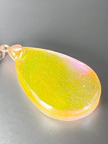 Aurora Dewdrop Pendant | Pastel Light & Gentle Glow