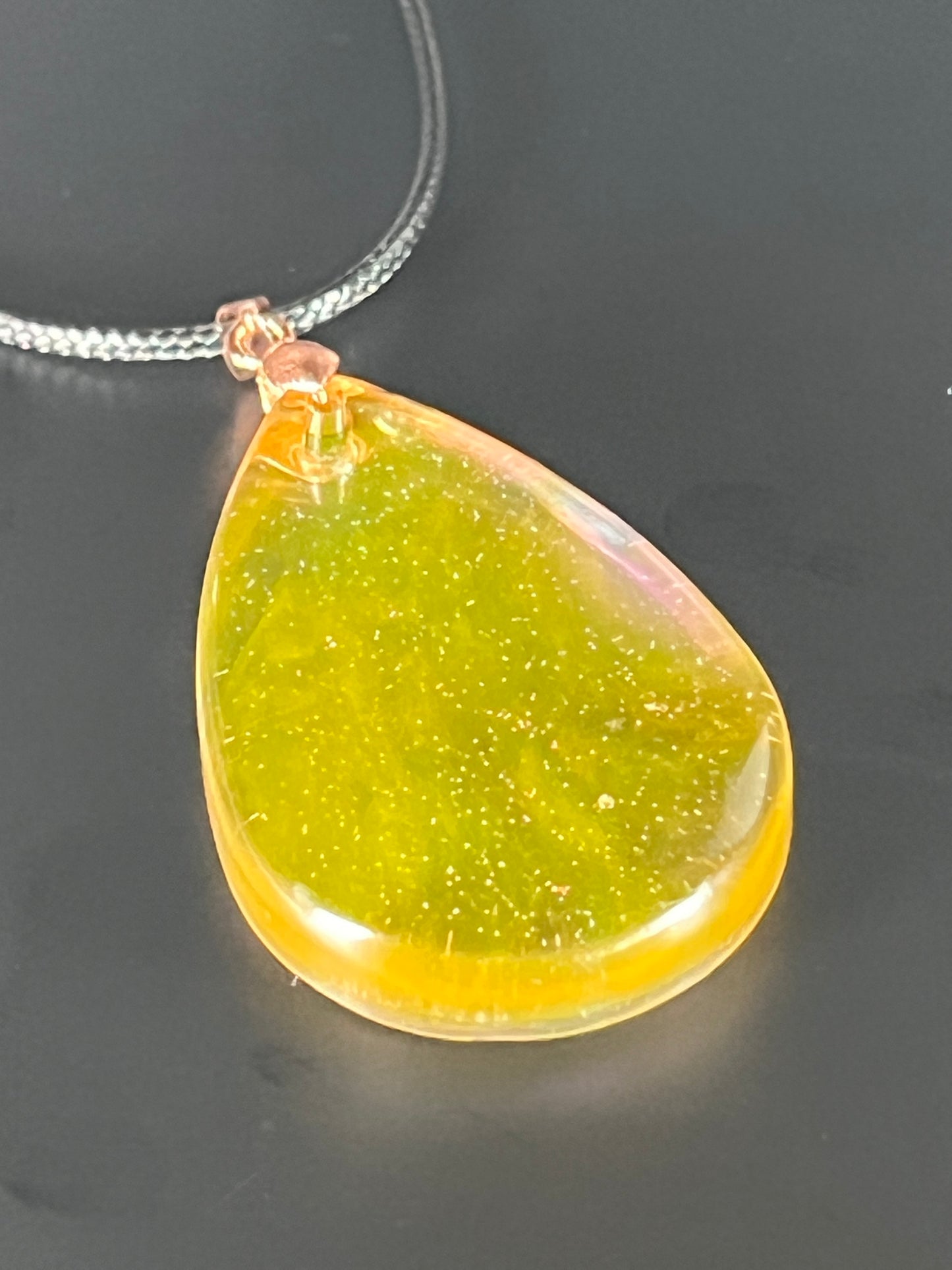 Aurora Dewdrop Pendant | Pastel Light & Gentle Glow