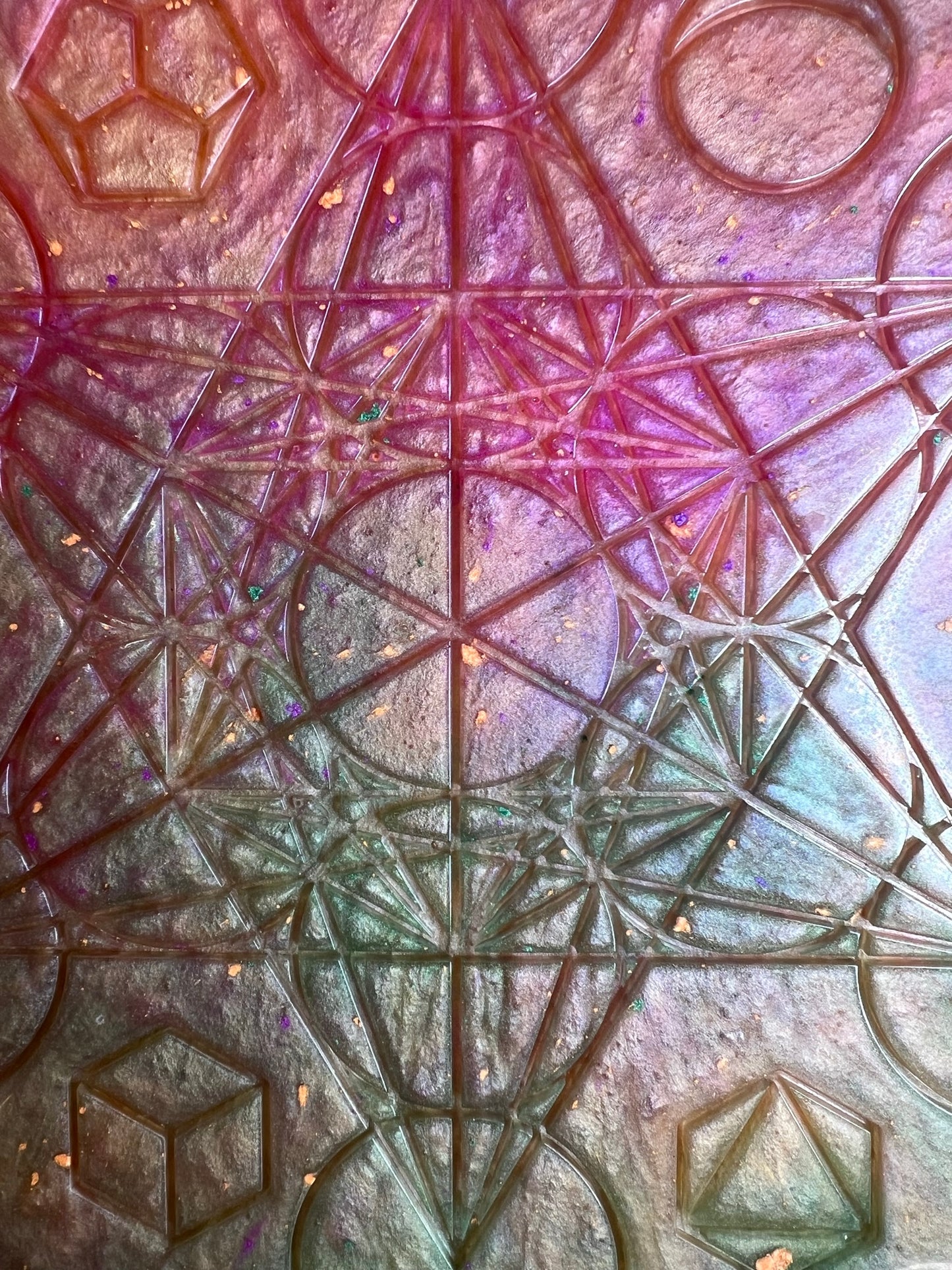 SACRED GEOMETRY TRAY - MEDIUM