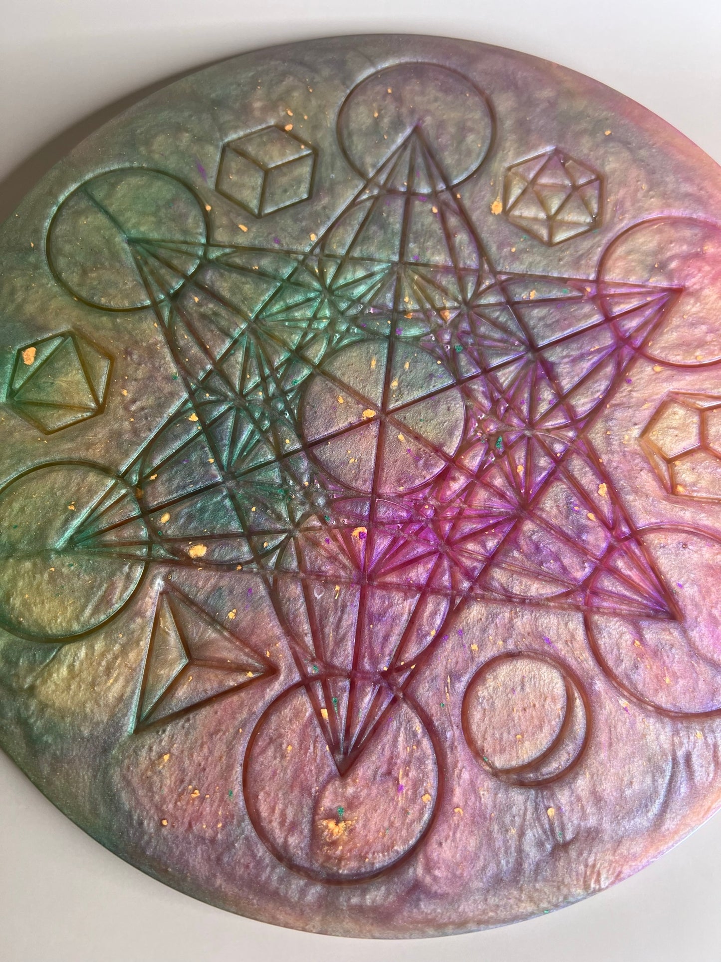 SACRED GEOMETRY TRAY - MEDIUM